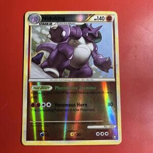 Pokemon Card Nidoking Holo  6/102 2010